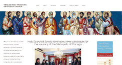 Desktop Screenshot of 12holyapostles.org